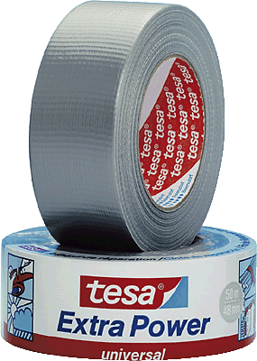 Tesa Extra Power universal Reparaturband/56388-00000-12 50mmx25m silber