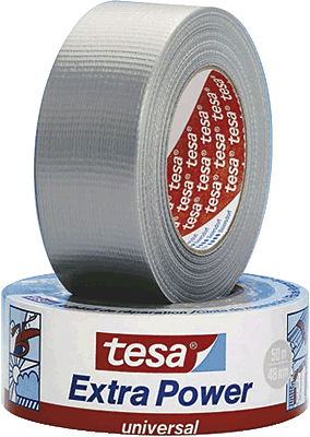 Tesa Extra Power universal Reparaturband/56389-00000-11 50mmx50m silber