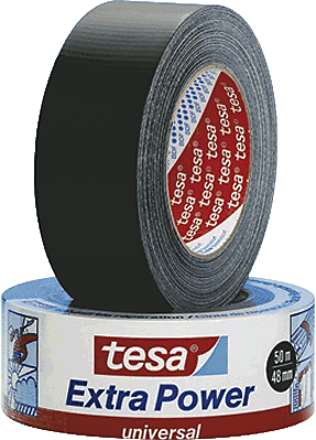 Tesa Extra Power universal Reparaturband/56389-00001-05 50mmx50m schwarz