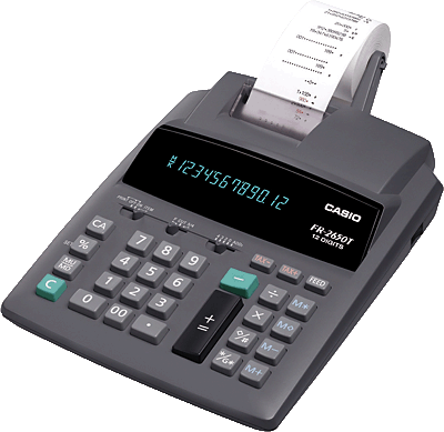 Casio Tischrechner FR-2650T 12-stellig