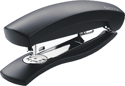 Novus Heftgerät C2/020-1472 schwarz Heftleistung 25 Blatt Einlegetiefe 65 mm