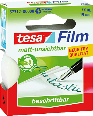 Tesa Document-Film 57312-2/57312-00008-01 33 m x 19 mm