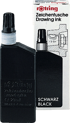 Rotring Zeichentusche/S0194660 schwarz Inh.23ml