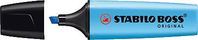 Stabilo Boss Original Leuchtmarkierer/70/31 2 + 5 mm blau