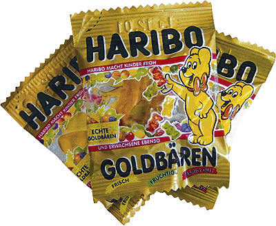 Haribo Goldbären/40044503 Fruchtgummi Inh.400 Tütchen