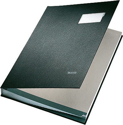 Leitz Unterschriftsmappen/5701-00-95 240x340mm für:A4 schwarz