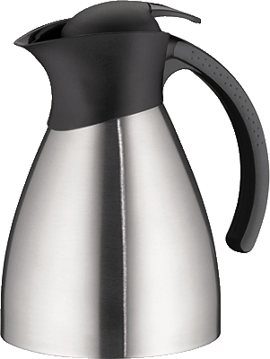 Alfi Isolierkanne Bono/0787205100 silber/schwarz Inh.1,0 l