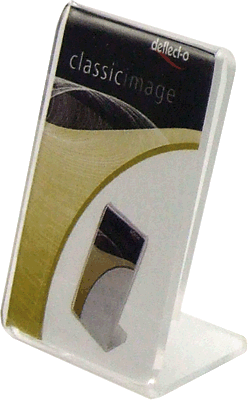 Deflecto Info- und Preisaufsteller/DE480901 DIN A7 hoch transparent Inh.10