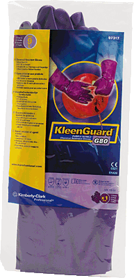 Kleenguard Chemikalienschutzhandschuhe G80 PURPLE NITRILE/97317 Gr. 9 violett