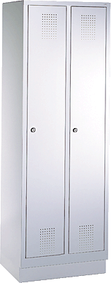 EVOLO Garderobenschrank/48020-20-7035 H180xB61xT50 cm lichtgrau