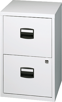 Light Büroschubladenschrank /PFA2445 H672xB413xT400 mm lichtgrau