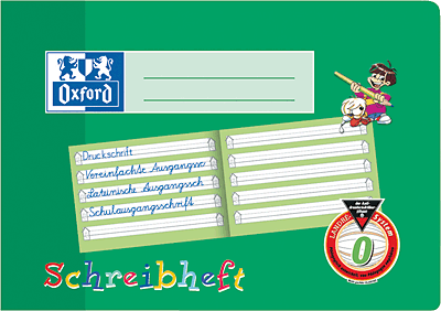 Oxford Schreiblernhefte/311501600 DIN A5 quer  90 g/qm