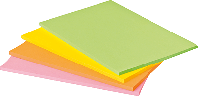 Post-it Meeting Notes/6845-SSP 200x149mm sortiert Inh.4