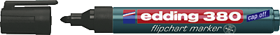 Edding Flipchartmarker 380/4-380001 schwarz