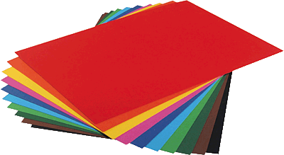 Folia Fotokarton 50x70cm, schwarz/6190 300g Inh.10 Bogen