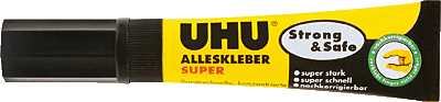 UHU Alleskleber Super Strong + Safe/46960 auf Blisterkarte 7 g Inh.7 g
