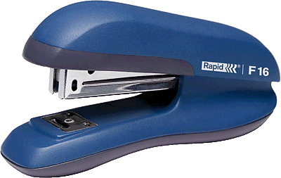 Rapid Heftgerät F16 blau/23810502 20 Blatt