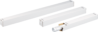 Smartboxpro Versandhülsen /141722102 1100 x 75 x 75 mm weiß AO+