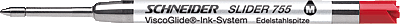 Schneider Großraummine SLIDER 755/175602 mittel rot