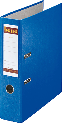 Bene Ordner Standard A4/291400BL blau