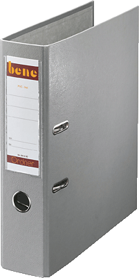 Bene Ordner Standard A4/291400GR grau