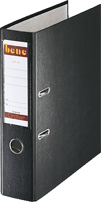 Bene Ordner Standard A4/291400SW schwarz