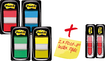 Post-it Index 680-P6 Promotion/I680-P6