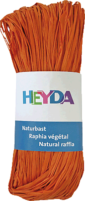 Heyda Naturbast/204887794 30 m orange 50 g