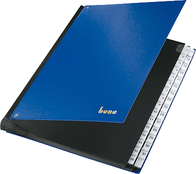 Bene Pultordner A4/75416 blau