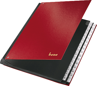 Bene Pultordner A4/75416 rot