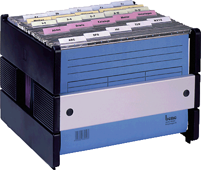 Bene Hängebox Vetro Mobil/117400 270x360x320mm schwarz Alu/Kunststoff