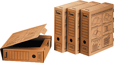 Bene Archivschachtel/096900 DIN A4 natron