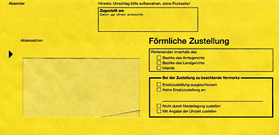 RNK Postzustellungsumschlag /2044/100 DL mit Fenster Inh.100
