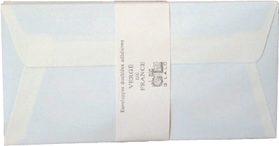 Lalo Umschläge Vergé de France/46116L DL elfenbein 100 g/qm Inh.25