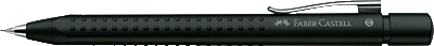 Faber-Castell Druckbleistift GRIP 2011 0.7 mm/131287 schwarz matt