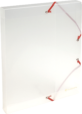 Exacompta Dokumentenbox Kristall/5962E 25 mm transparent