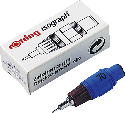 Rotring isograph Ersatz-Zeichenkegel/S0218020 0,18mm