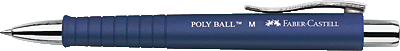 Faber-Castell Kugelschreiber POLY BALL/241151 blau