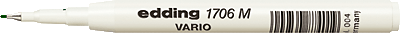 Edding Ersatzminen für Fineliner 1700 Vario/4-1706004 grün