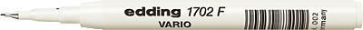 Edding Ersatzminen für Fineliner 1700 Vario/4-1702002 rot