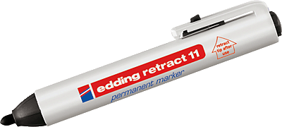 Edding retract 11 Permanentmarker/4-11001 schwarz