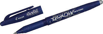 Pilot Tintenschreiber BL-FR7-L Frixion/2260003 0,4 mm blau