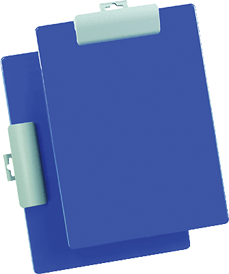 Alco Klemmbrett /5512-15 320x235 mm blau