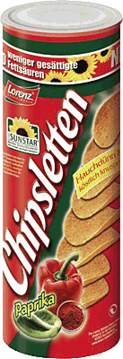 Lorenz Chipsletten Paprika/128330 Inh.170 g
