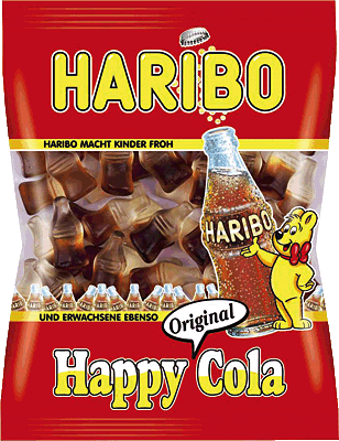 Haribo/140605 Happy Cola Fruchtgummi Inh.200 g