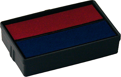 Colop Ersatzkissen für S160 rot/blau/3101062302 Ersatzkissen Inh.2