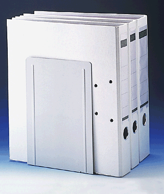 Maul Buchstützen 3545082 grau Inh.2 Stück