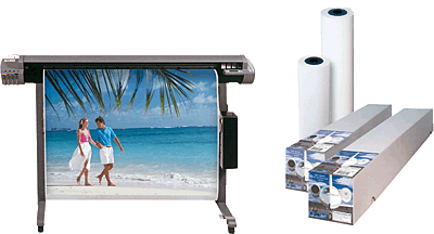 Heipa InkJet Papiere für Graphische Anwendungen/F725963 61,0cmx45m  weiß 90g/qm