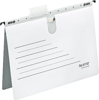 Leitz Hängehefter Alpha Active  /1924-30-01 weiß 225 g/qm Inh.5