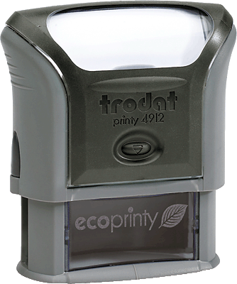 Trodat Textstempel Office Printy 4.0 Eco-Grau Kopie/4912 47 x 18mm